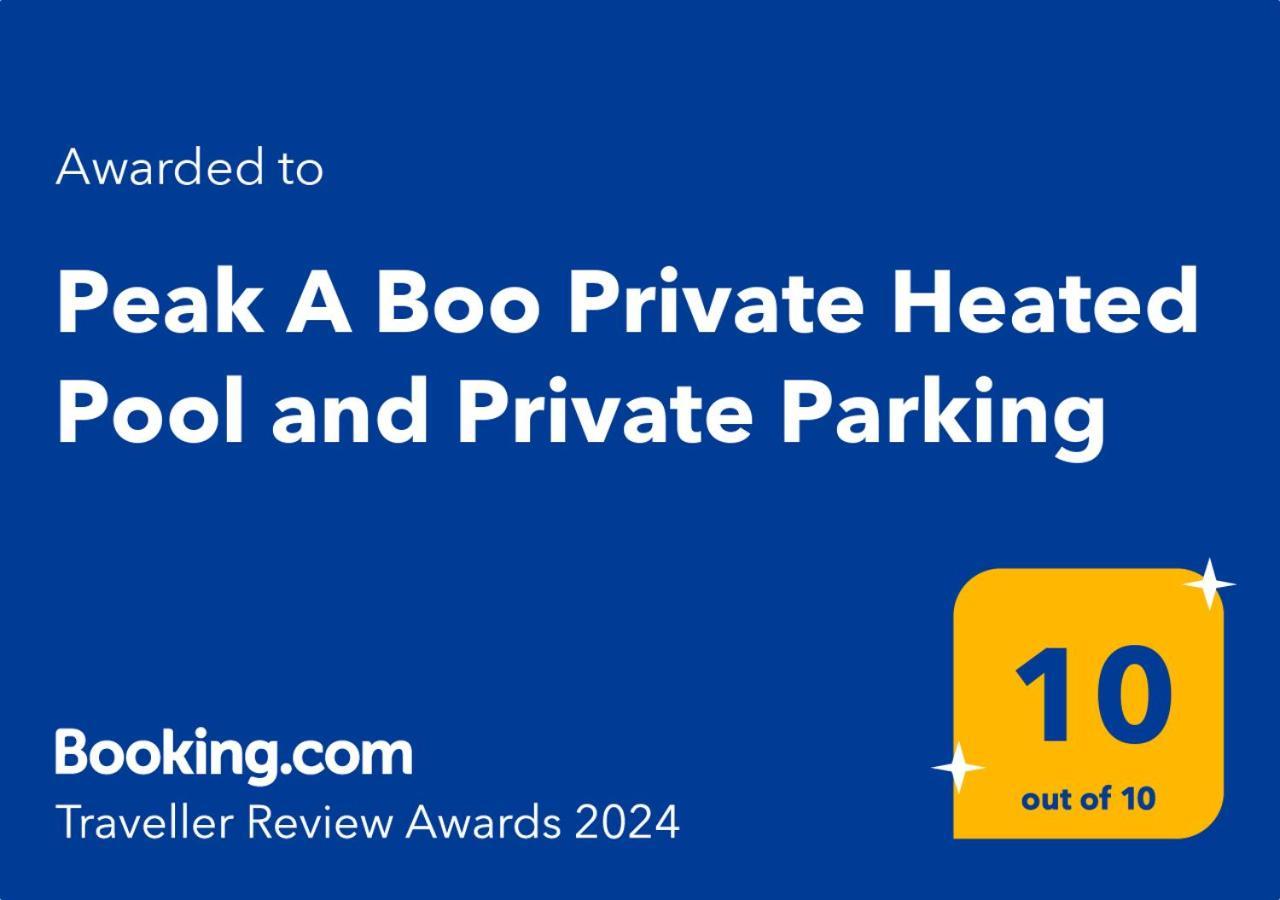 Вилла Peak A Boo Private Heated Pool And Private Parking Камара-де-Лобуш Экстерьер фото